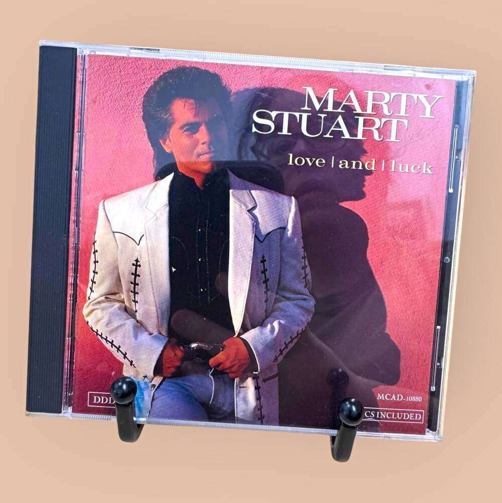 Marty Stuart Love and Luck CD 1994 MCA Records Country Jewel Case MCAD-10880